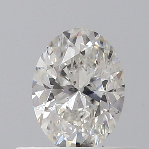 0.4 carat G-SI2 Natūralus Oval Deimantas (1)