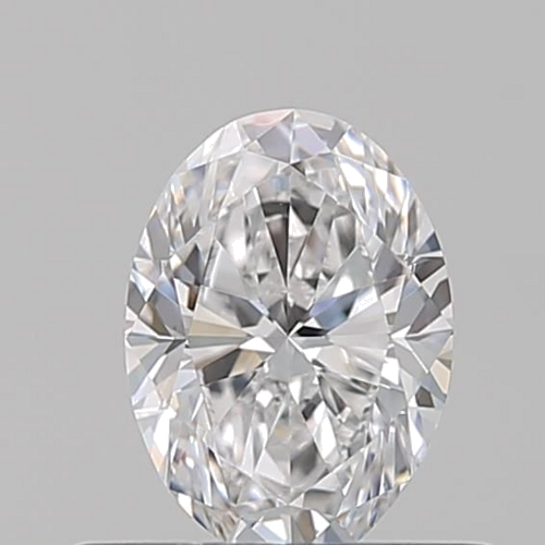 0.5 carat D-VS2 Natūralus Oval Deimantas (1)