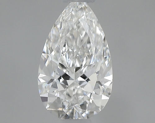 0.58 carat F-VS1 Natūralus Pear Deimantas (1)