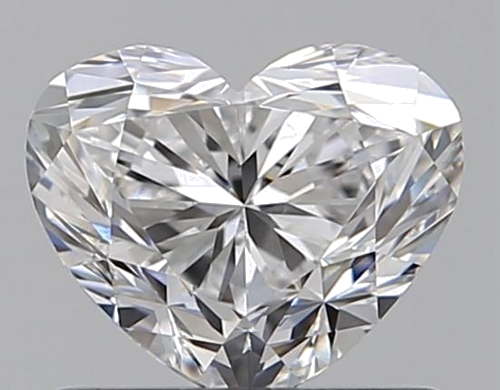 0.7 carat D-VS1 Natūralus Heart Deimantas (1)