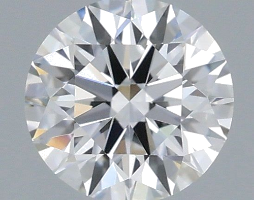 0.5 carat F-VVS1 Excellent cut Natūralus Round Deimantas (1)