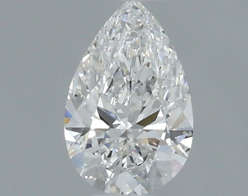 0.3 carat E-VVS1 Natūralus Pear Deimantas (1)