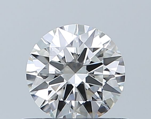 0.52 carat H-VVS1 Excellent cut Natūralus Round Deimantas (1)