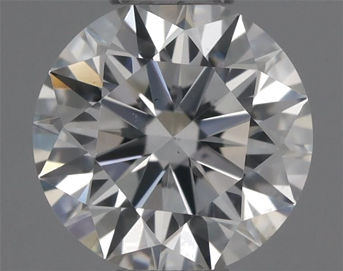 0.37 carat H-VS2 Excellent cut Natūralus Round Deimantas (1)
