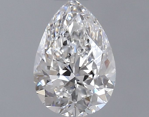 0.7 carat E-VS1 Natūralus Pear Deimantas (1)
