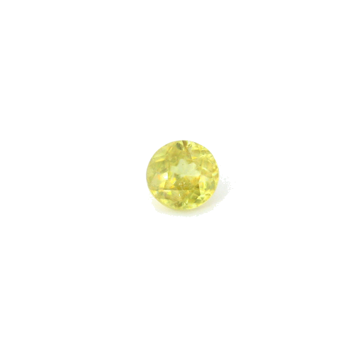 0.64 carat YELLOW Round Sphene (1)