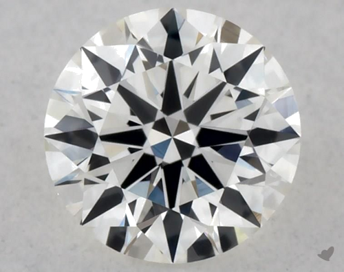 0.3 carat I-IF Excellent cut Natūralus Round Deimantas (1)