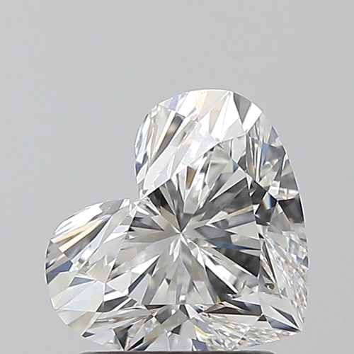 1.5 carat G-SI1 Natūralus Heart Deimantas (1)