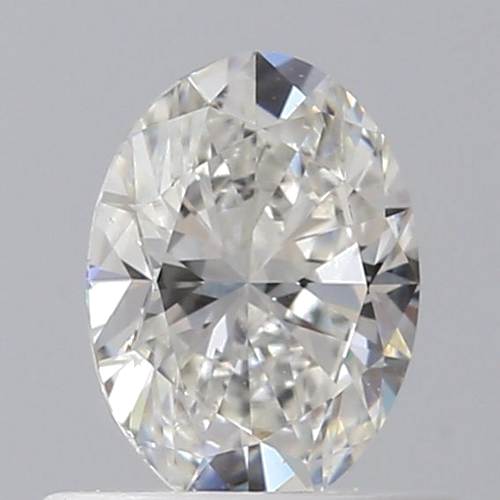0.5 carat G-SI1 Natūralus Oval Deimantas (1)