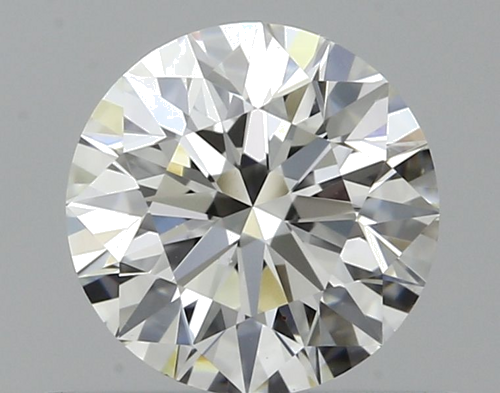 0.53 carat F-VVS2 Excellent cut Natūralus Round Deimantas (1)