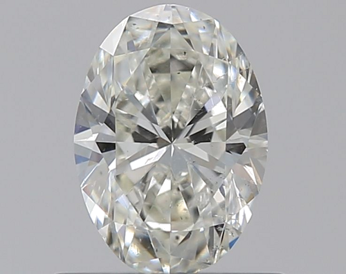 0.59 carat J-SI1 Natūralus Oval Deimantas (1)