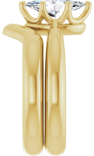 Sužadėtuvių Žiedas „Solitaire Crown-Inspired“ 14k yellow gold Marquise 10mm x 5mm (9)