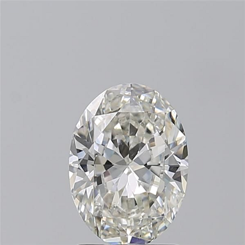 1.5 carat H-SI1 Natūralus Oval Deimantas (1)