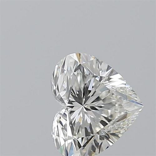 1.01 carat H-VS1 Natūralus Heart Deimantas (1)