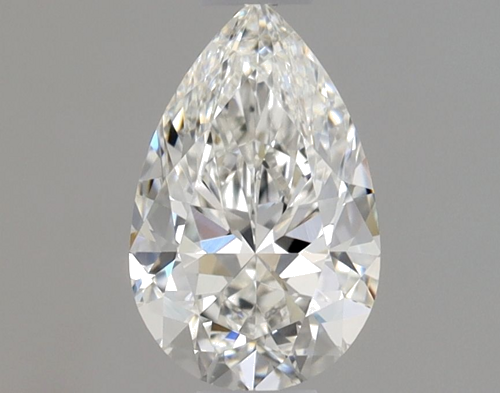 0.51 carat G-VVS2 Natūralus Pear Deimantas (1)