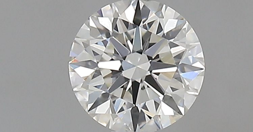 0.52 carat F-VVS1 Excellent cut Natūralus Round Deimantas (1)