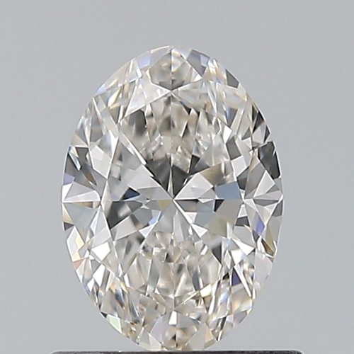 0.6 carat H-VVS1 Natūralus Oval Deimantas (1)