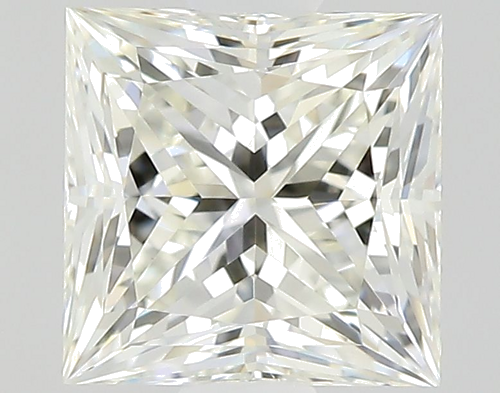 0.56 carat K-VVS2 Natūralus Princess Deimantas (1)