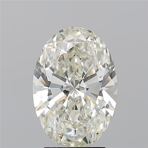 3.05 carat K-VVS1 Natūralus Oval Deimantas (1)