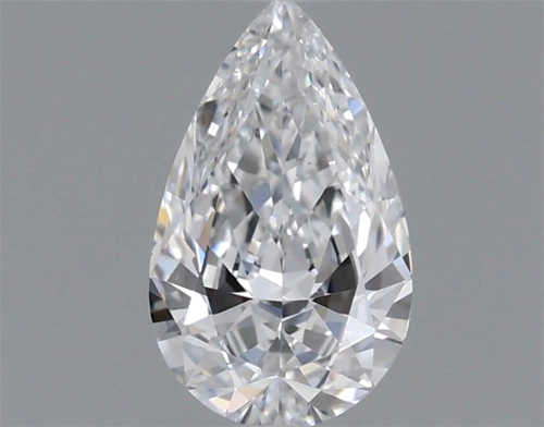 0.37 carat D-VS1 Natūralus Pear Deimantas (1)