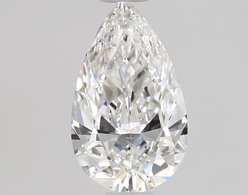 0.59 carat E-VS2 Natūralus Pear Deimantas (1)