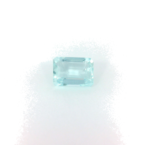 1.0 carat BLUE STEP cut Octagonal Aquamarine (1)