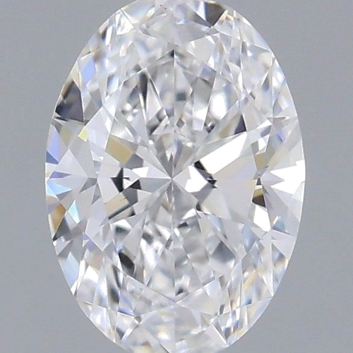 0.55 carat D-VS1 Natūralus Oval Deimantas (1)