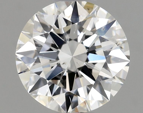 0.61 carat F-SI1 Excellent cut Natūralus Round Deimantas (1)