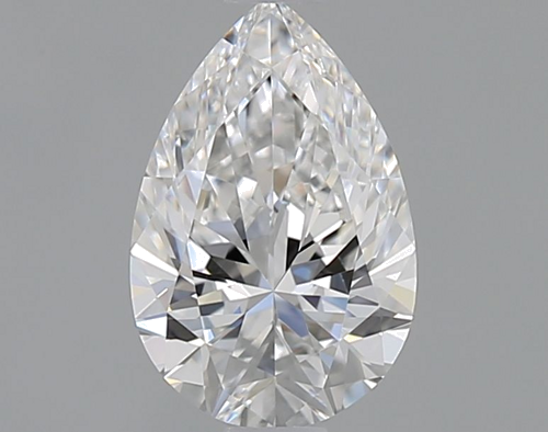 0.71 carat E-VVS2 Natūralus Pear Deimantas (1)
