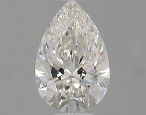 0.61 carat I-VS2 Natūralus Pear Deimantas (1)