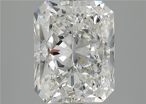 3.01 carat G-VVS2 Natūralus Radiant Deimantas (1)