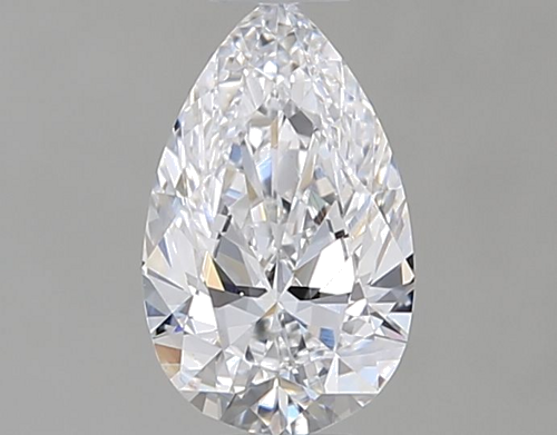 0.43 carat D-VS1 Natūralus Pear Deimantas (1)