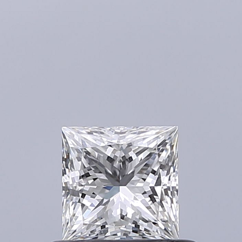 0.5 carat F-VVS2 Natūralus Princess Deimantas (1)