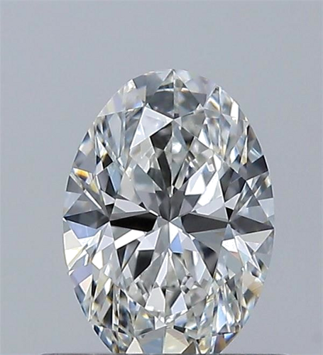 0.51 carat G-VS1 Natūralus Oval Deimantas (1)