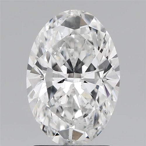 1.72 carat D-SI1 Natūralus Oval Deimantas (1)