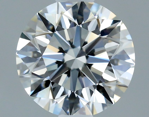 0.52 carat F-VVS1 Excellent cut Natūralus Round Deimantas (1)