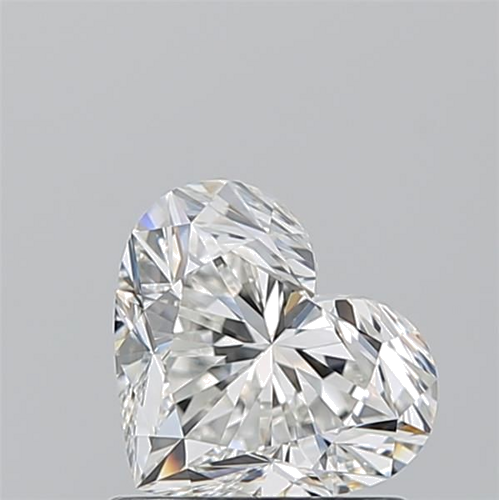 1.01 carat H-VVS2 Natūralus Heart Deimantas (1)