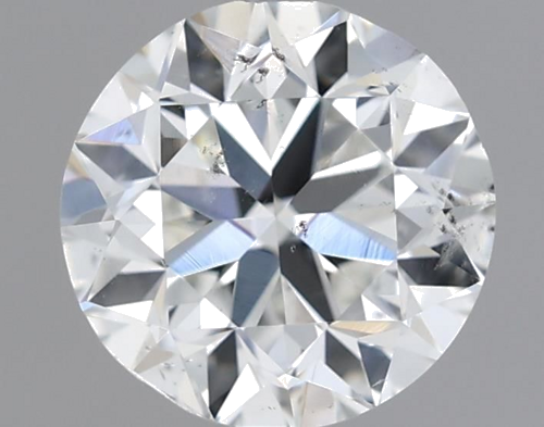0.7 carat G-SI2 GD cut Natūralus Round Deimantas (1)
