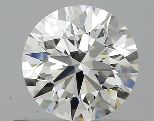 0.5 carat H-VVS2 Excellent cut Natūralus Round Deimantas (1)