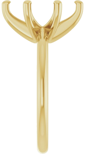 Sužadėtuvių Žiedas „Solitaire“ 585 Geltonojo Aukso Marquise 12mm x 6mm (4)