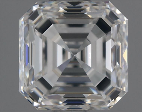 0.95 carat F-VVS1 Natūralus Asscher Deimantas (1)