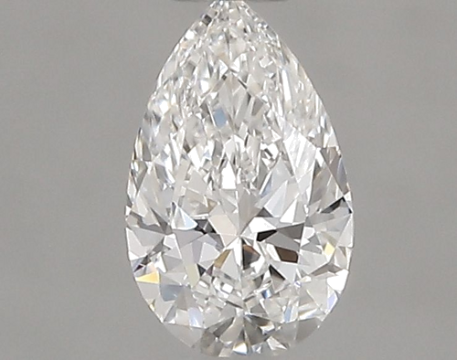 0.32 carat F-IF Natūralus Pear Deimantas (1)