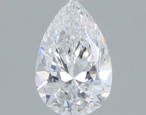 0.5 carat D-VS1 Natūralus Pear Deimantas (1)