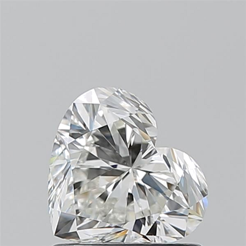 1.01 carat H-VS2 Natūralus Heart Deimantas (1)