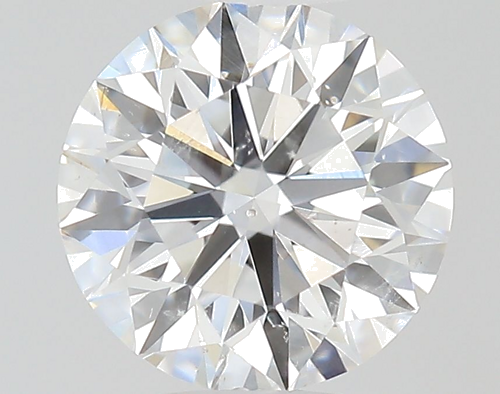 0.42 carat F-SI2 Excellent cut Natūralus Round Deimantas (1)