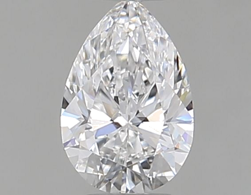 0.29 carat D-VVS1 Natūralus Pear Deimantas (1)