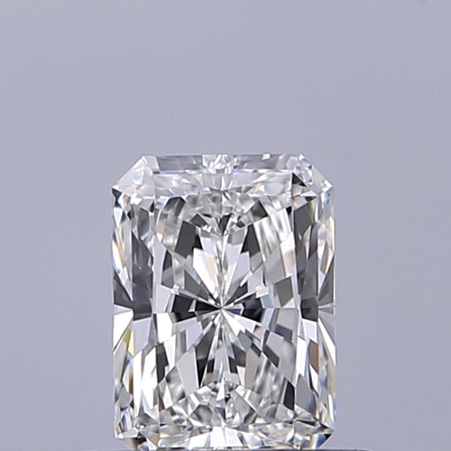 0.51 carat F-VVS1 Natūralus Radiant Deimantas (1)