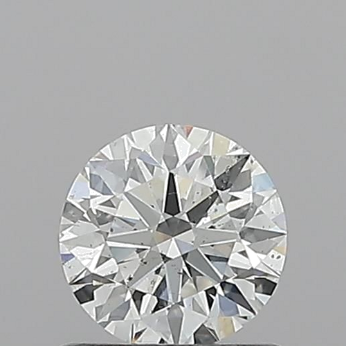 0.71 carat F-SI2 Excellent cut Natūralus Round Deimantas (1)