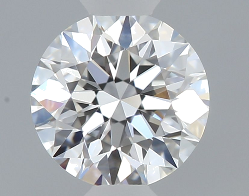 0.53 carat F-VVS2 Excellent cut Natūralus Round Deimantas (1)