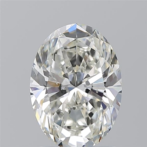 2.01 carat H-SI1 Natūralus Oval Deimantas (1)